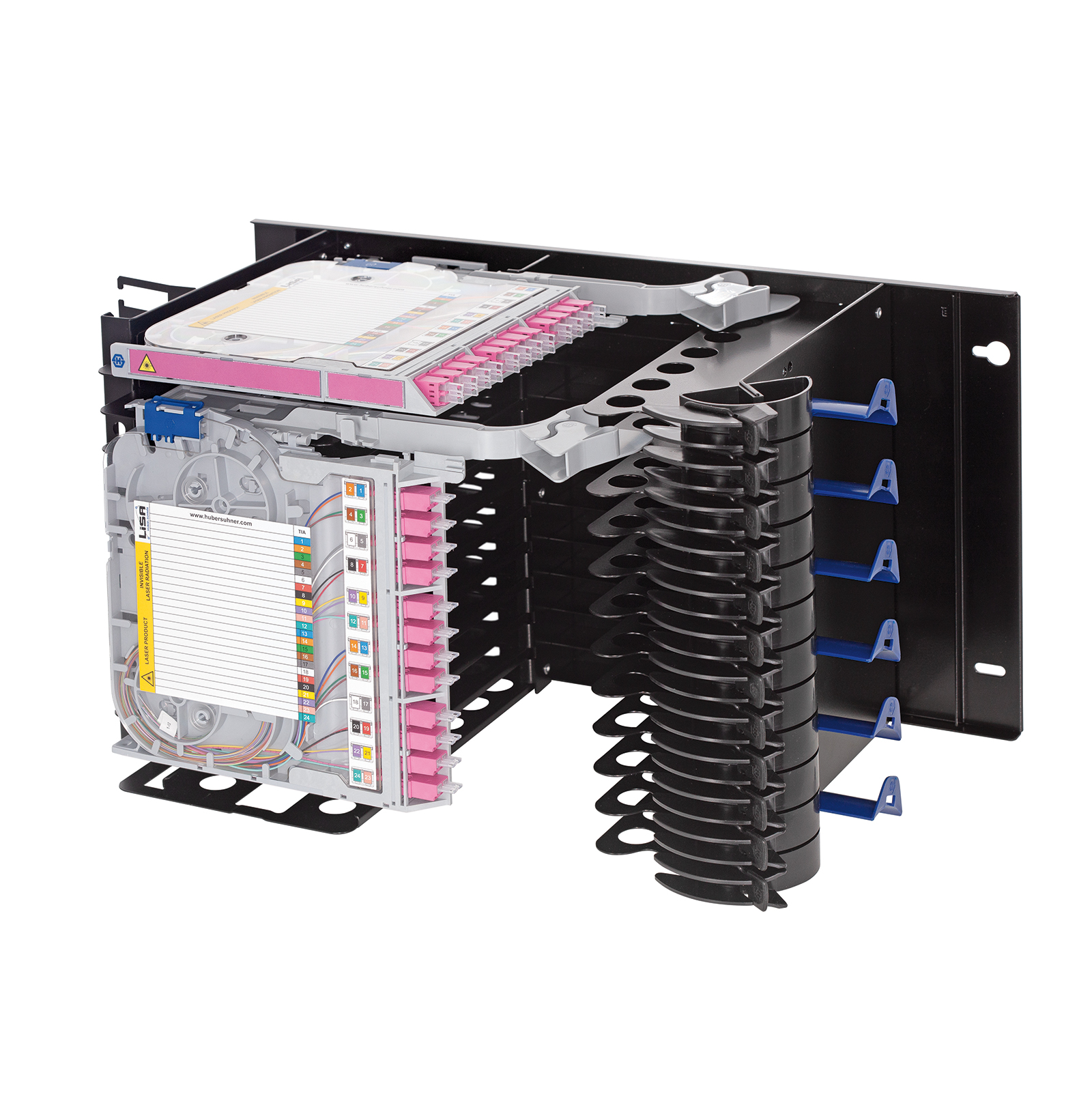 LISA chassis, 6HE, black