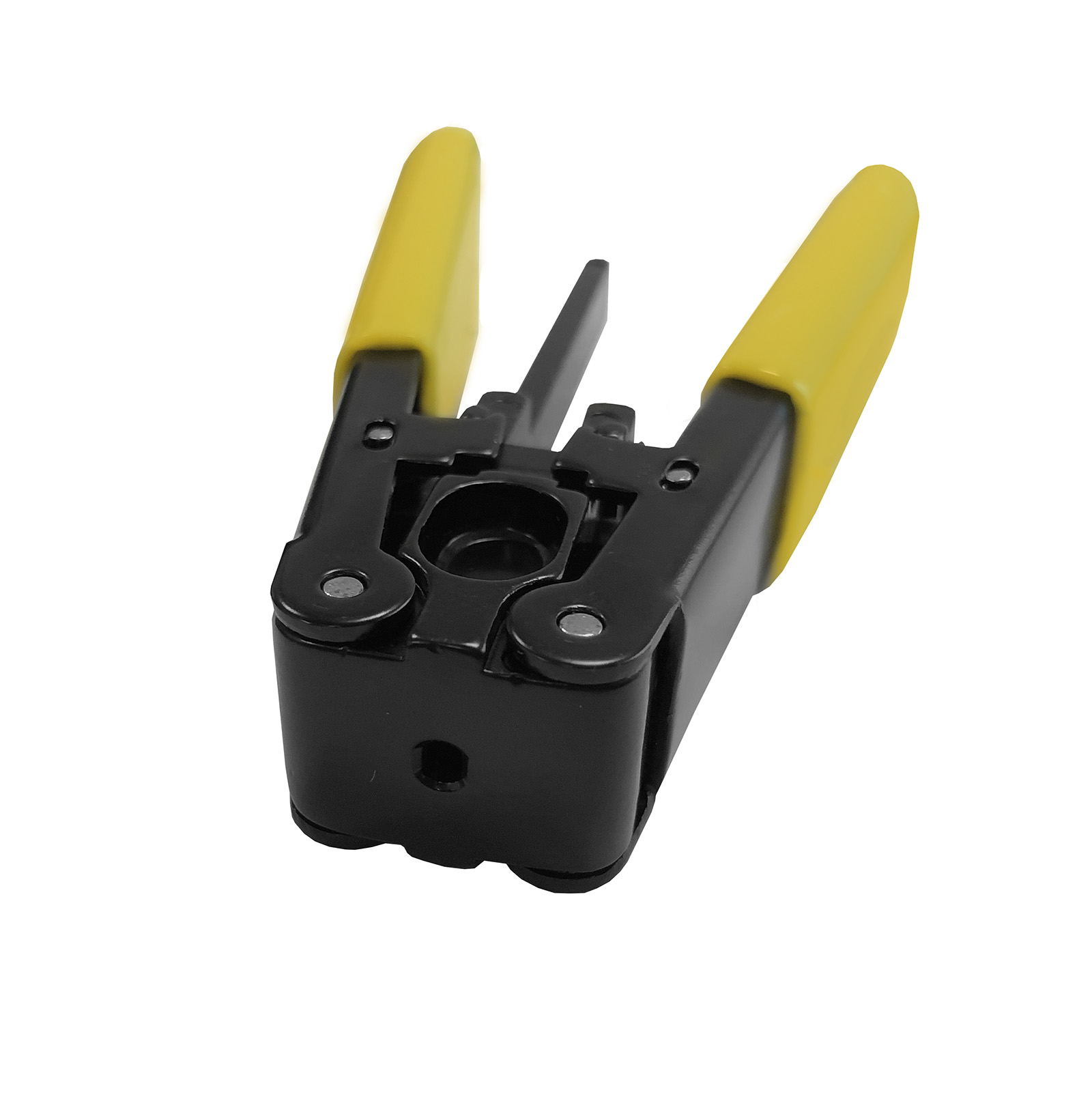 Fiber optic stripper for flat cable, Ripley Miller