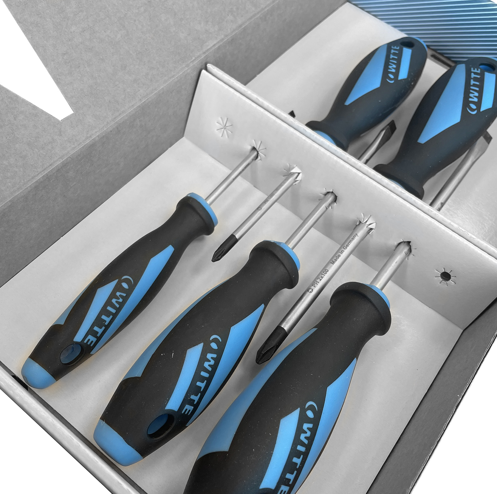 Screwdriver set, 5 piece