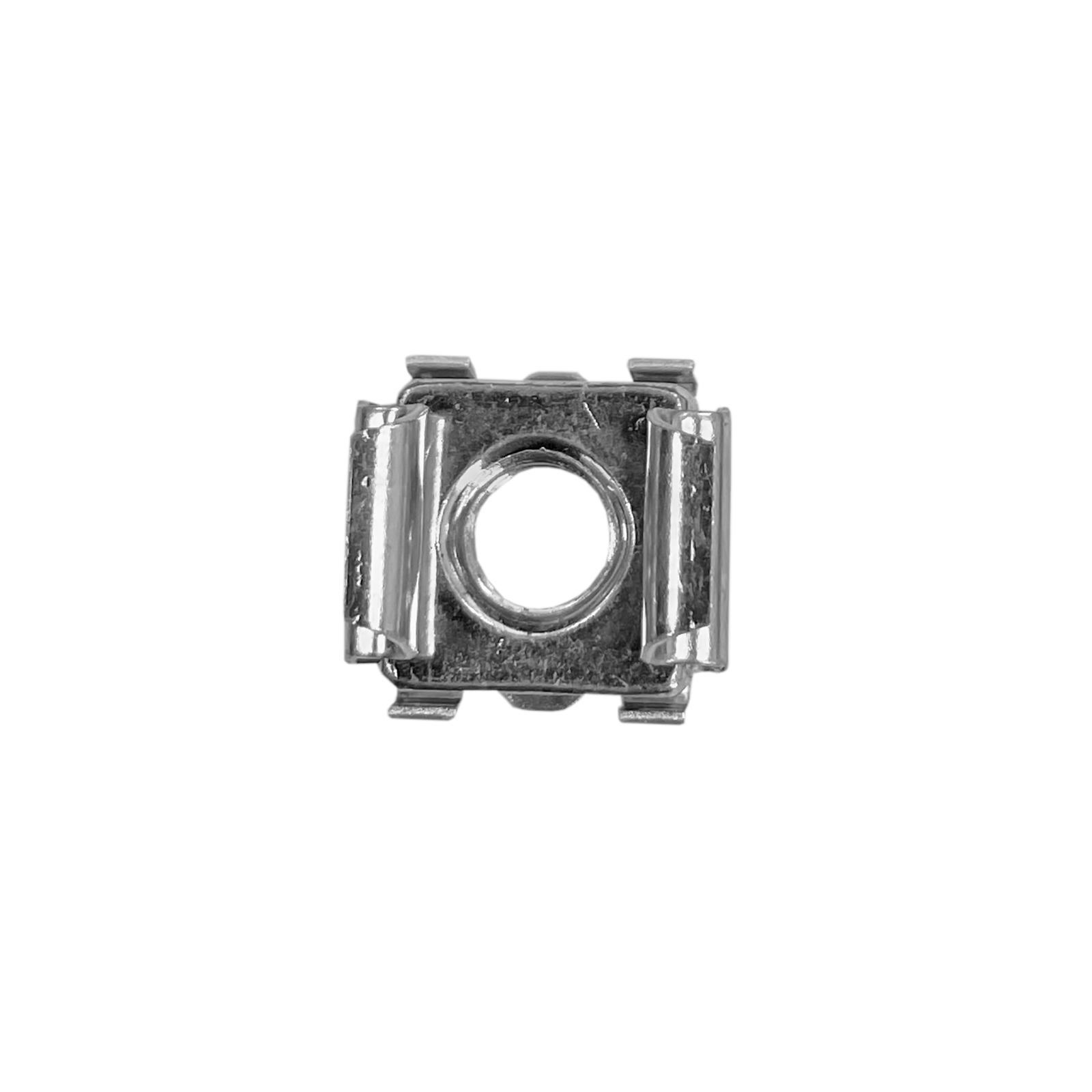 Cage nut, square, M6, 1.7-2.7mm, 100pcs