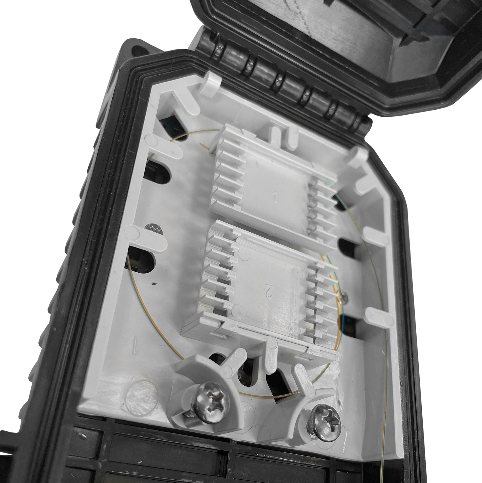 Fiber optic enclosure NANO, 12-way, 12ANT/12HS