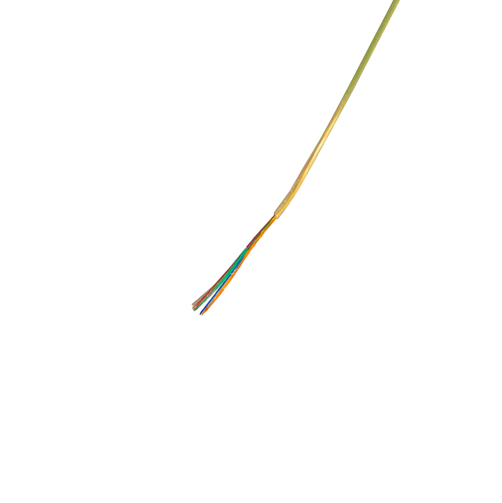 EPFU cable, 4-way, SM, G657A1, 1.12mm, yellow, Emtelle