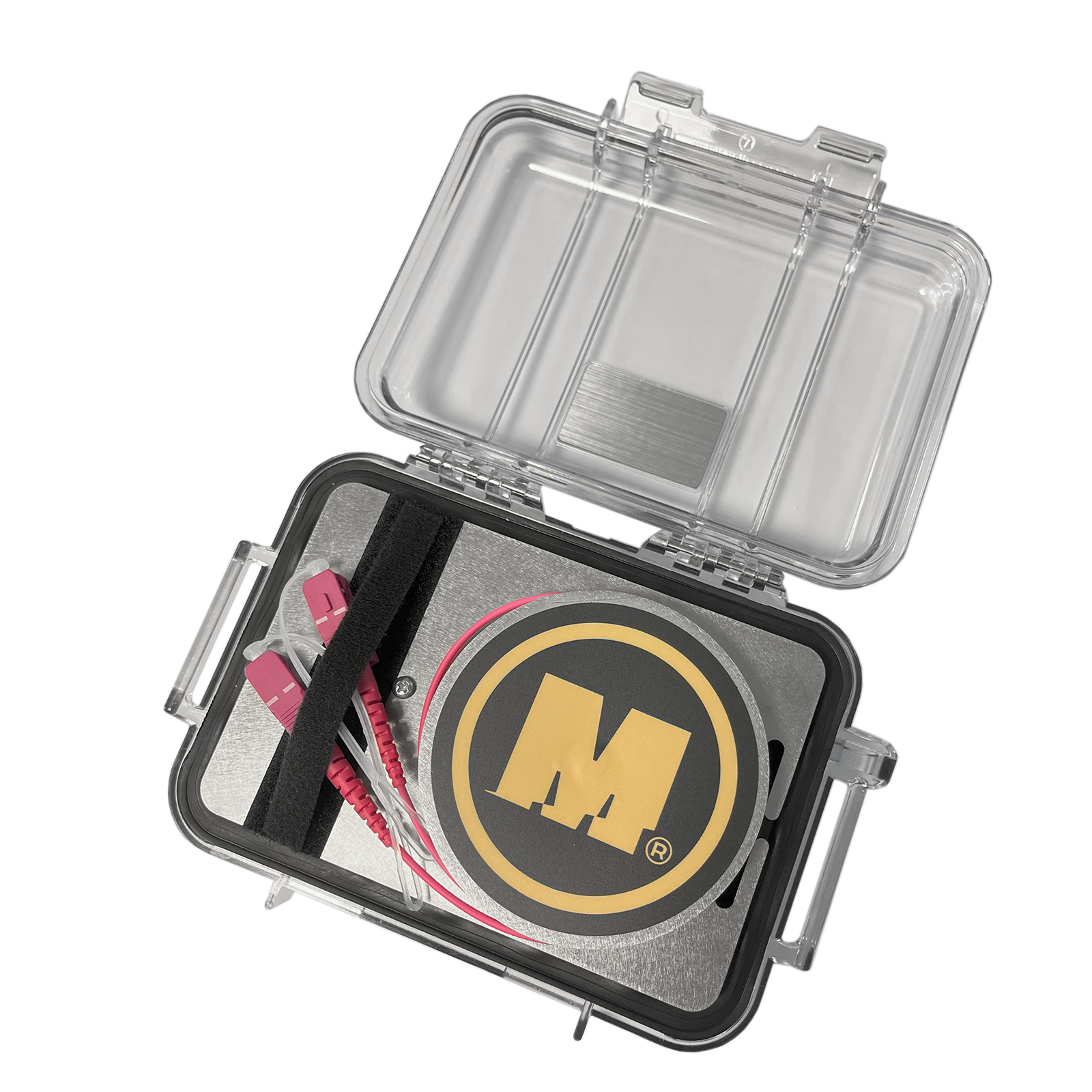 OTDR launch cable reel, 1x 200m, OM4, SC/PC-SC/PC, 2.0mm, 5m