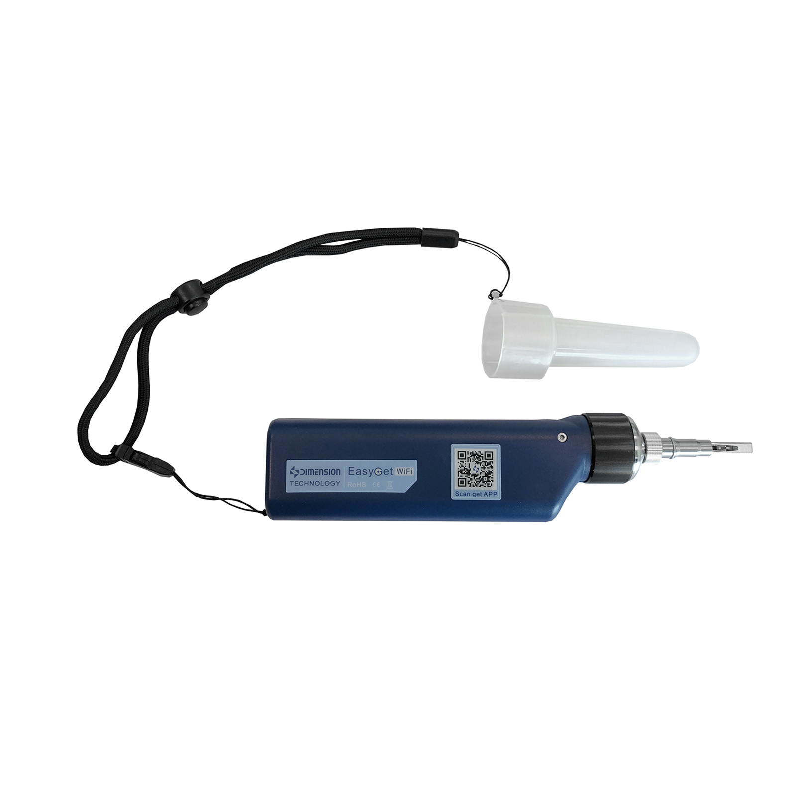 Fiber optic inspection scope, wifi, kit, Dimension Technology
