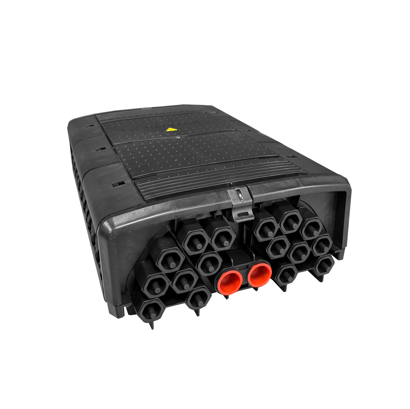 Fiber optic enclosure BPEO S2, 1x express, 16x branch, Corning