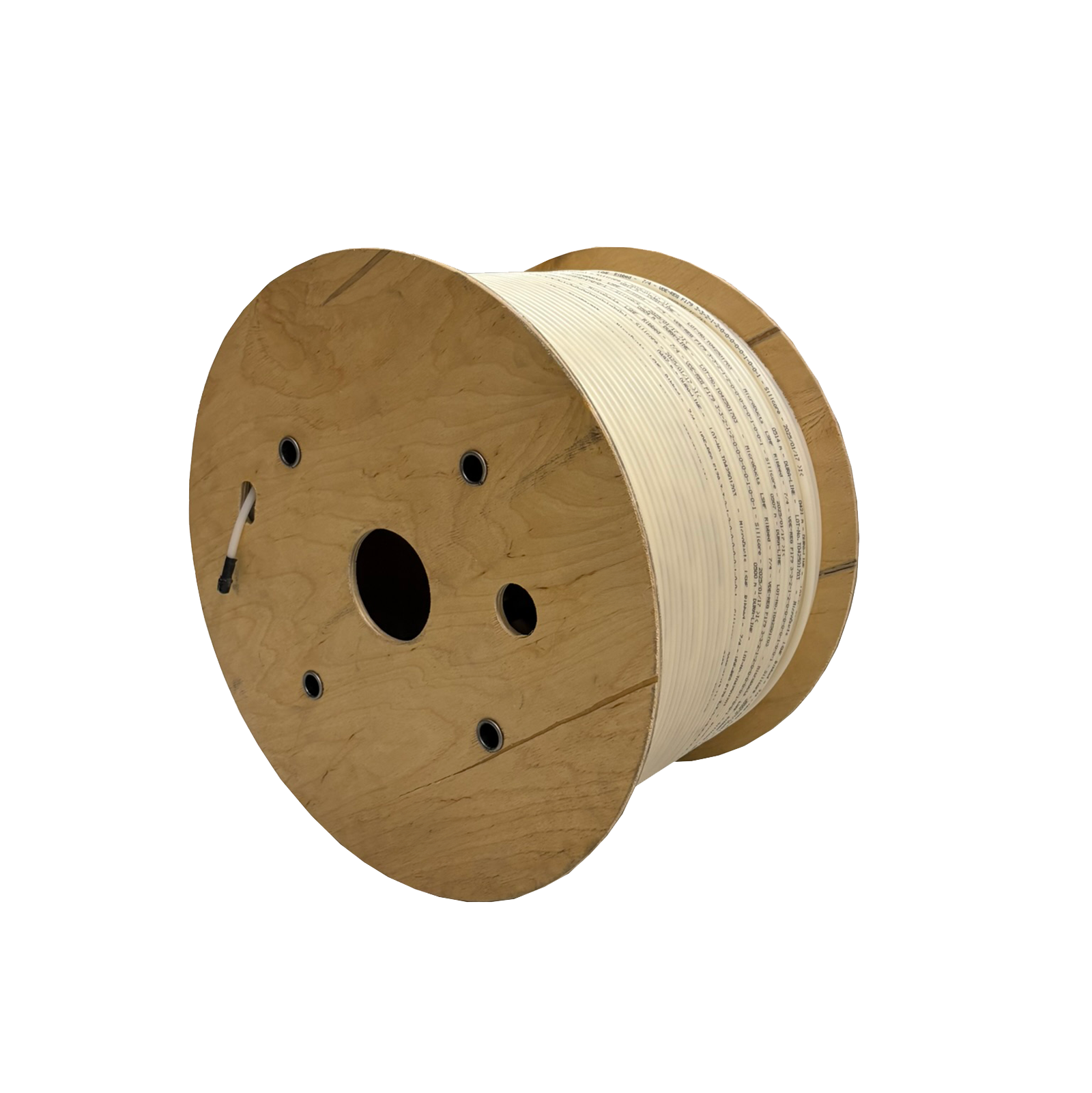 Microduct 7/4mm, ribbed, LSFH, white, Dura-Line