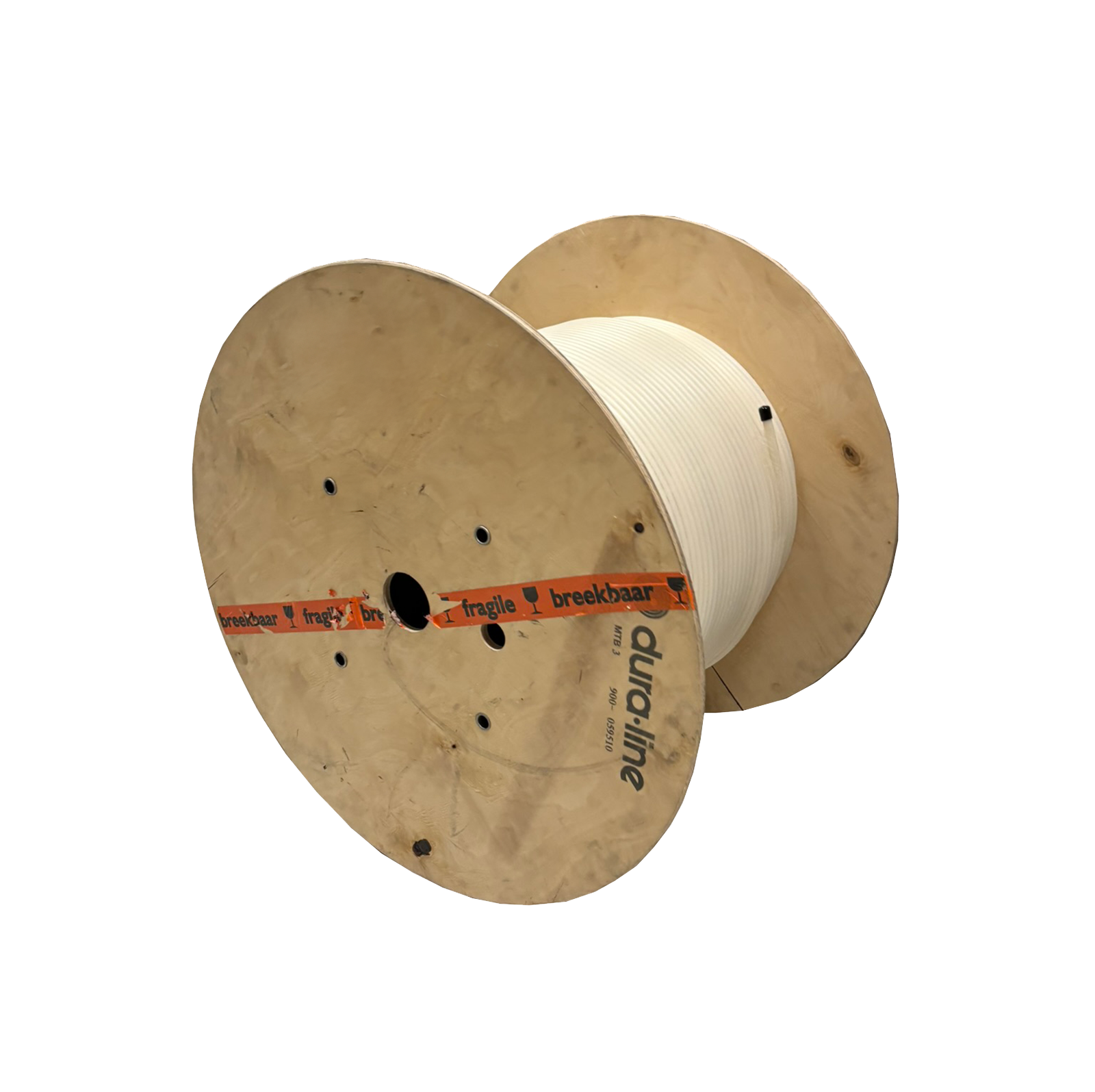 Microduct 14/10mm, ribbed, LSFH, white, Dura-Line