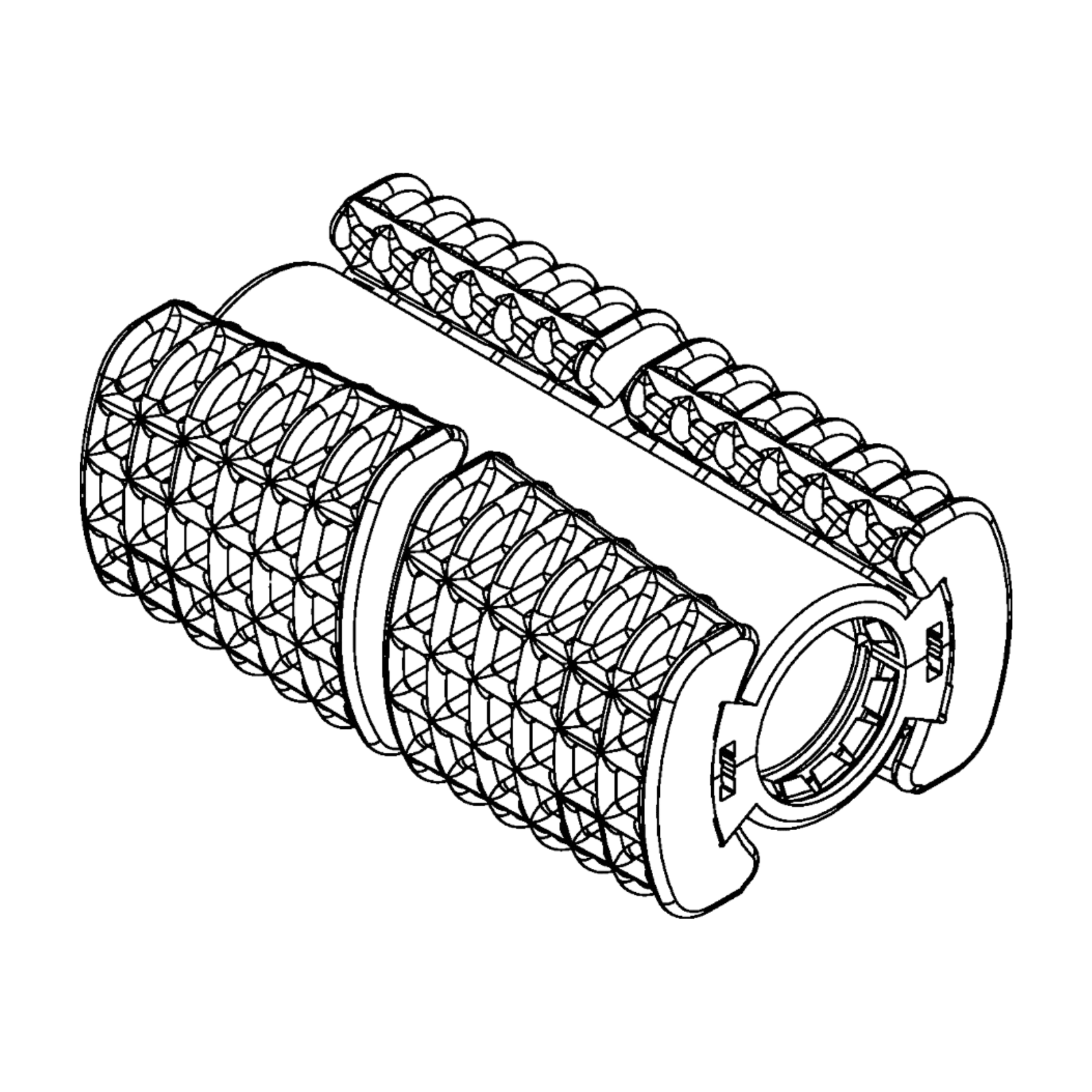 Clutch, divisible, 32mm, EBM, Gabocom