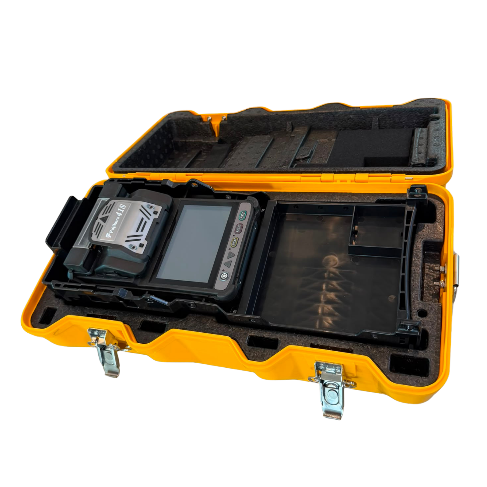 Used Fusion splicer, 41S, 27 splicers, year of construction 2019, includes CT-50 Cleaver, Fujikura