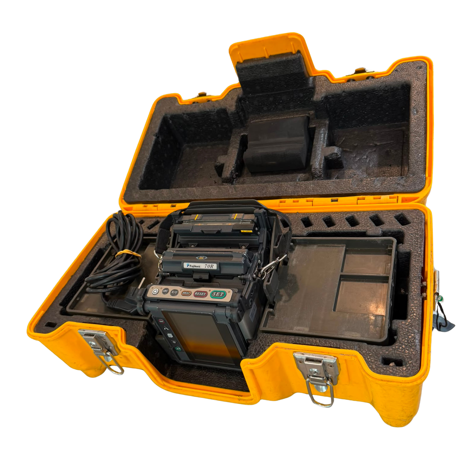 Used Fusion splicer, 70R, 7380 splicing, year 2016, including CT-30 cleaver, Fujikura