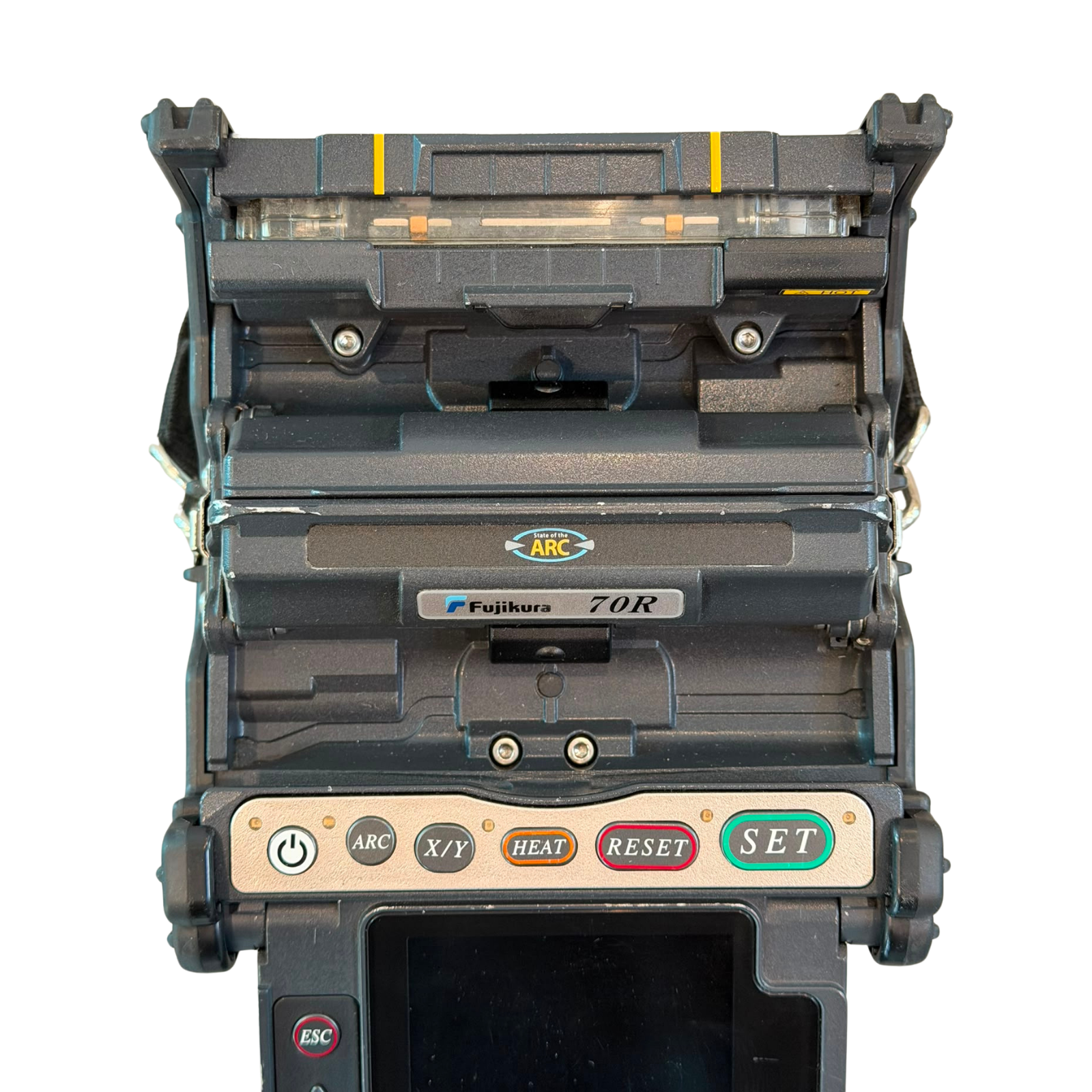 Used Fusion splicer, 70R, 7380 splicing, year 2016, including CT-30 cleaver, Fujikura
