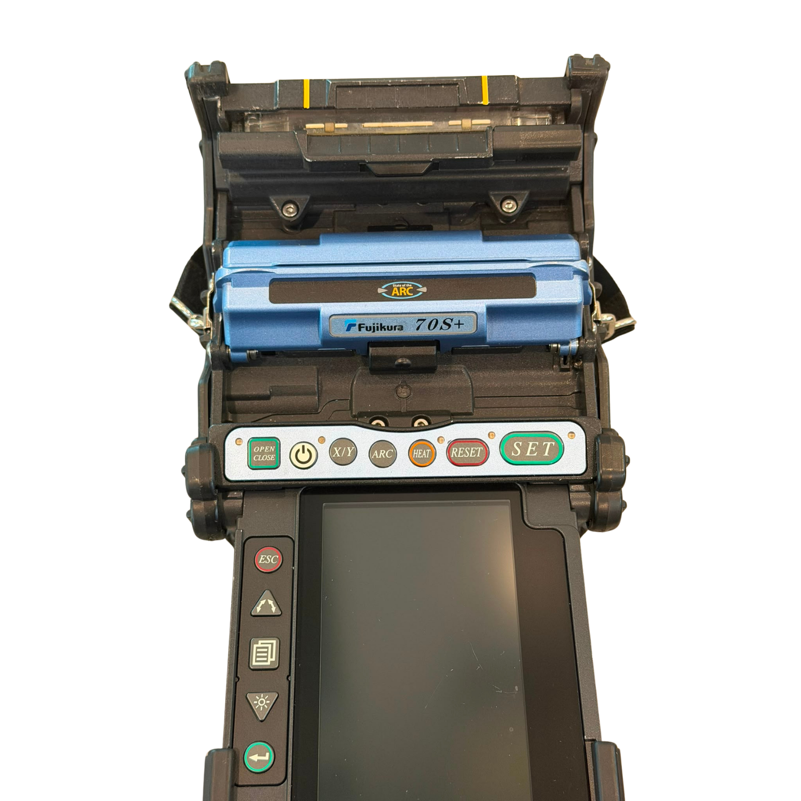 Second-hand splicer, 70S+, 77940 splicing, year of construction 2019, including CT-50 Cleaver, Fujikura